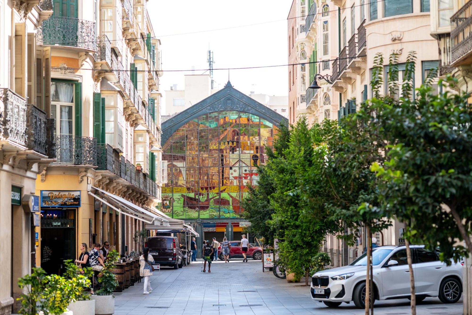 At Villafiel Atarazanas-Plaza Málaga Eksteriør billede